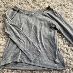 Lole Gray Long Sleeve Top